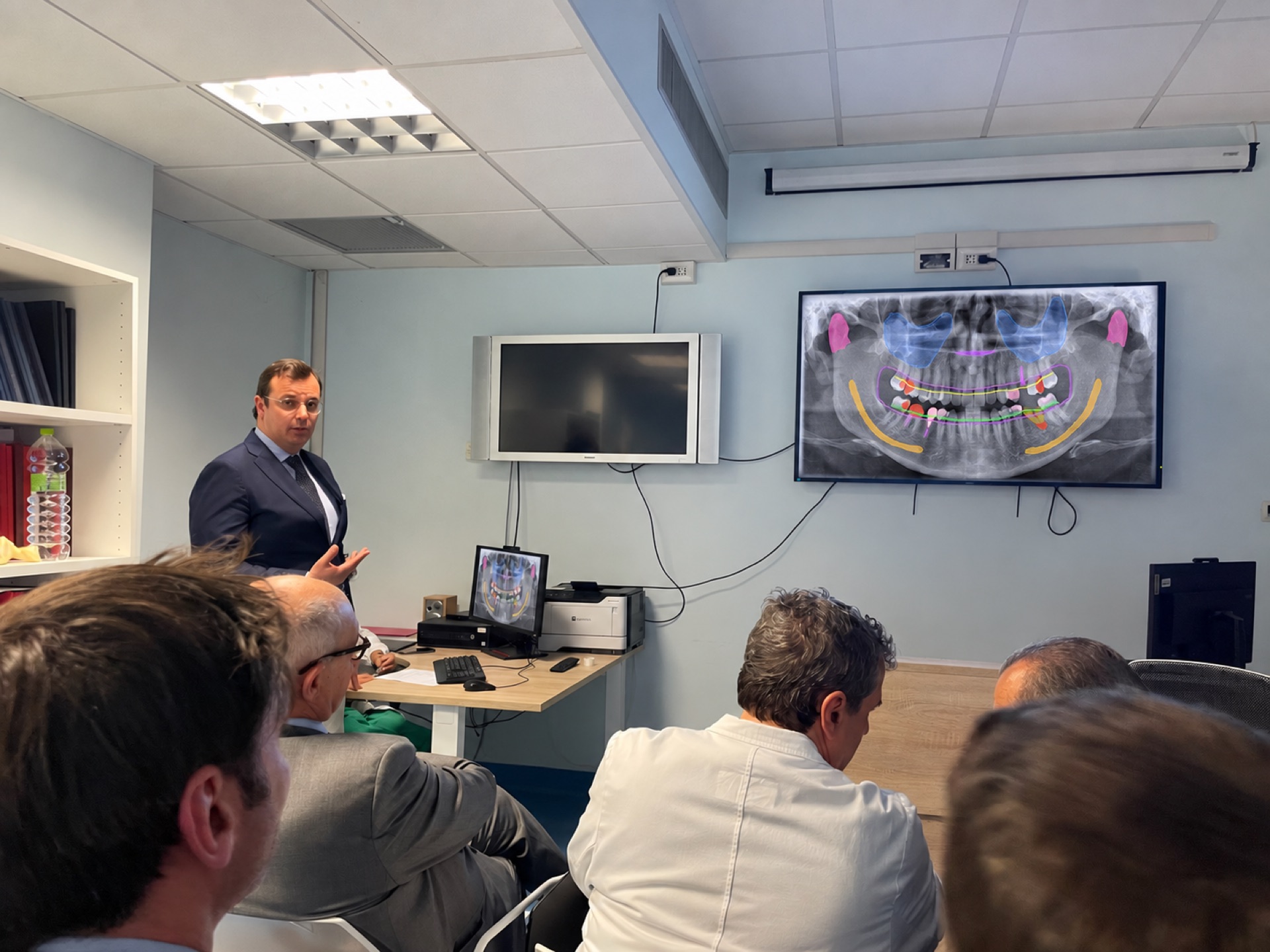 Vesalya presentation to a group of clinicians